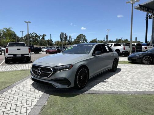 Gray 2026 Mercedes-Benz E-Class E 350 4MATIC
