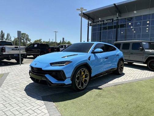 Blu Cepheus Metallic 2024 Lamborghini Urus Performante