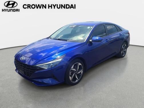 Blue 2023 Hyundai ELANTRA SEL