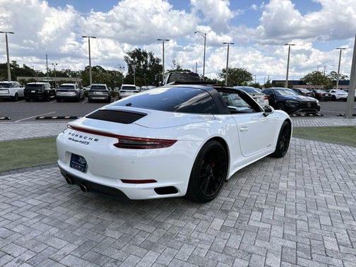 White 2019 Porsche 911 Targa 4 GTS