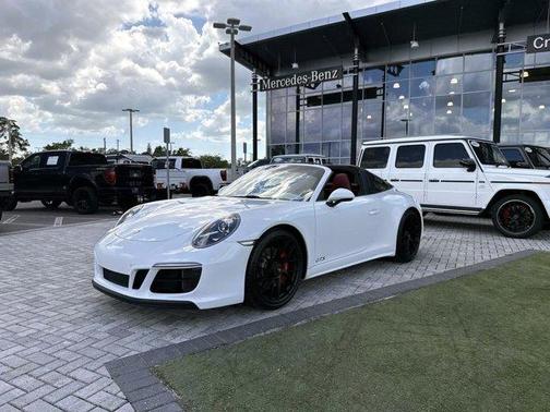 White 2019 Porsche 911 Targa 4 GTS