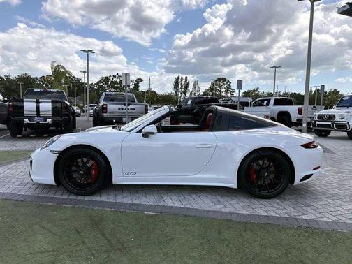 White 2019 Porsche 911 Targa 4 GTS