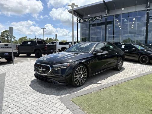 Black 2026 Mercedes-Benz E-Class E 450 4MATIC