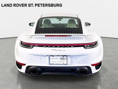 White 2021 Porsche 911 Turbo S