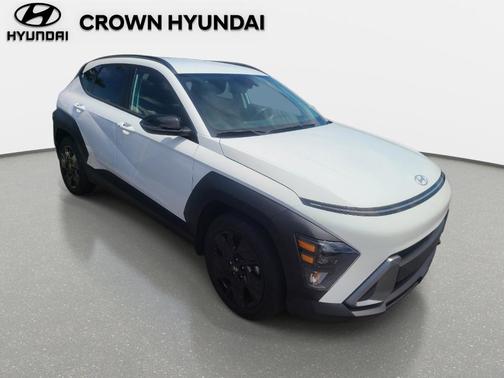 White 2026 Hyundai KONA SEL Sport