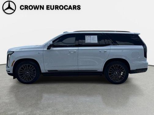 Vibrant White 2026 Cadillac Escalade Platinum Sport