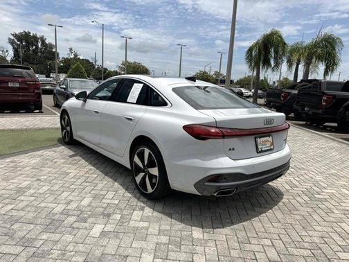 Glacier White Metallic 2025 Audi A5 2.0T quattro Premium