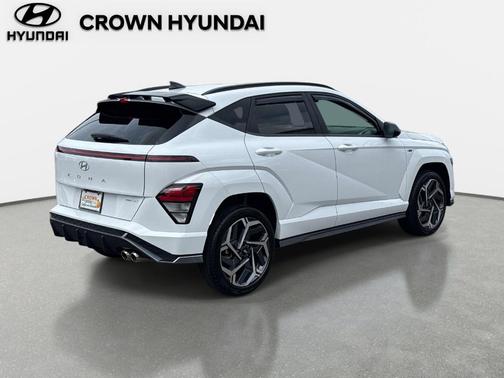 White 2024 Hyundai KONA N Line