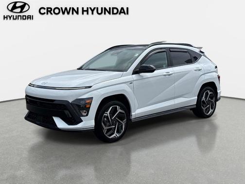 White 2024 Hyundai KONA N Line