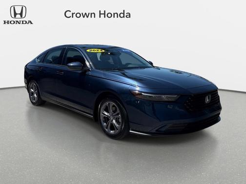 Blue 2024 Honda Accord EX