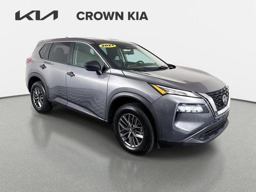 Gray 2021 Nissan Rogue S