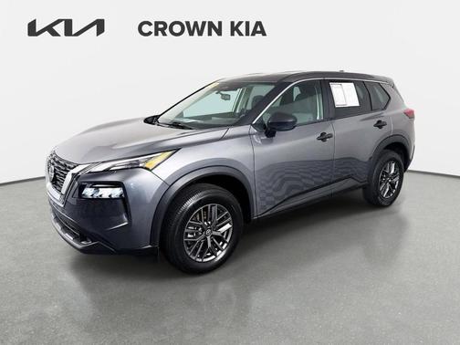 Gray 2021 Nissan Rogue S