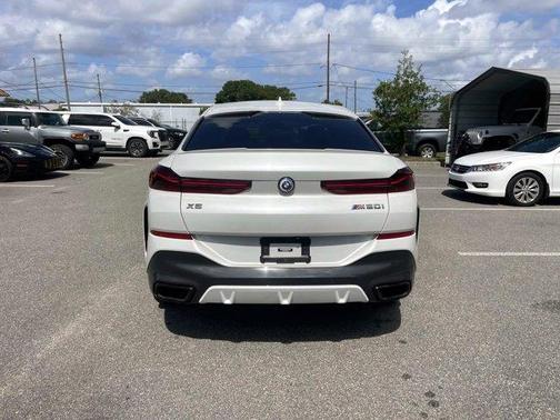 White 2023 BMW X6 M50i