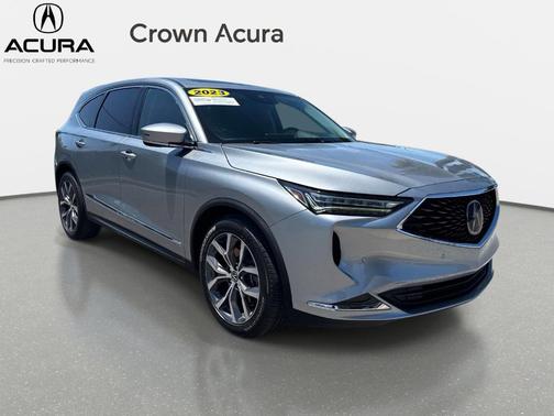 Silver 2023 Acura MDX Technology