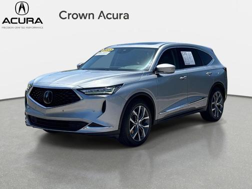 Silver 2023 Acura MDX Technology