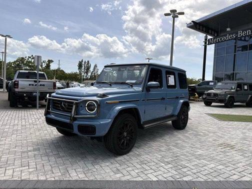 China Blue 2026 Mercedes-Benz G-Class G 550 4MATIC