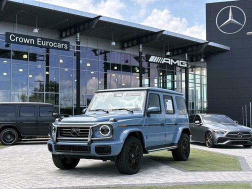 China Blue 2026 Mercedes-Benz G-Class G 550 4MATIC