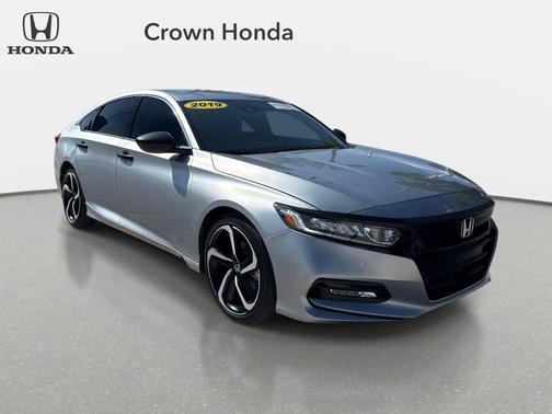 Silver 2019 Honda Accord Sport