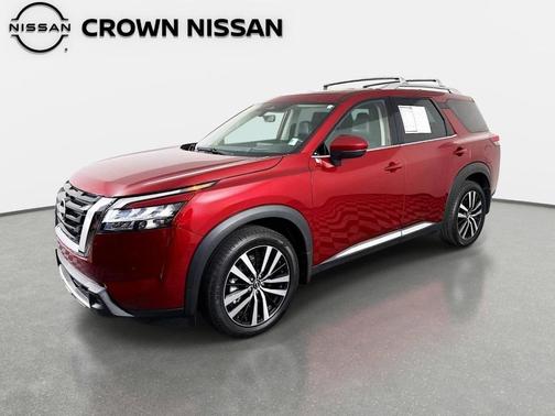Scarlet Ember 2023 Nissan Pathfinder Platinum