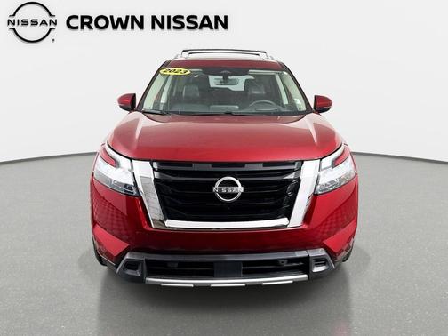 Scarlet Ember 2023 Nissan Pathfinder Platinum