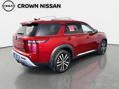 Scarlet Ember 2023 Nissan Pathfinder Platinum