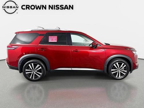 Scarlet Ember 2023 Nissan Pathfinder Platinum