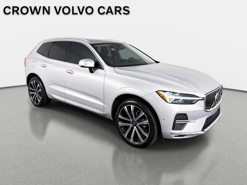 Gray 2023 Volvo XC60 B5 Ultimate Bright Theme