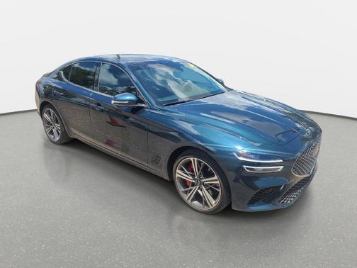 Blue 2024 Genesis G70 3.3T Sport Advanced