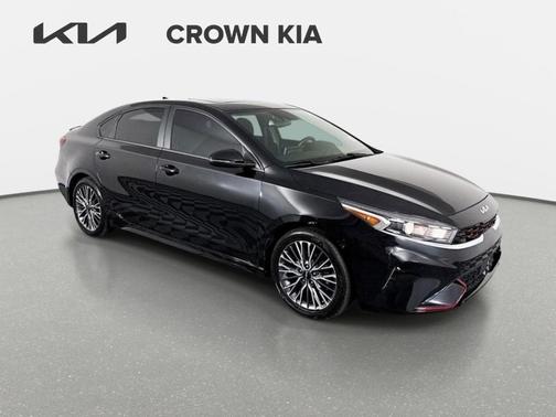 Black 2023 Kia Forte GT-Line