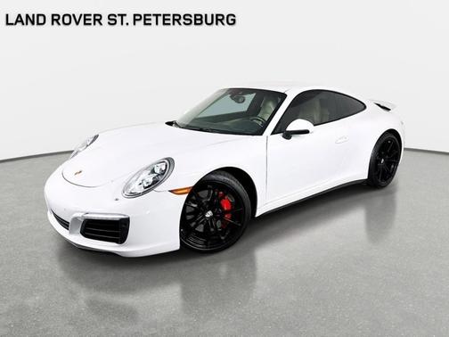 White 2017 Porsche 911 Carrera 4S