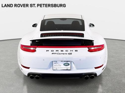 White 2017 Porsche 911 Carrera 4S