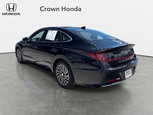 Black 2023 Hyundai SONATA Hybrid Limited