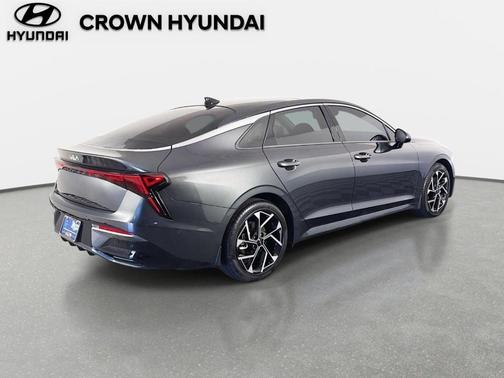 Gray 2025 Kia K5 EX