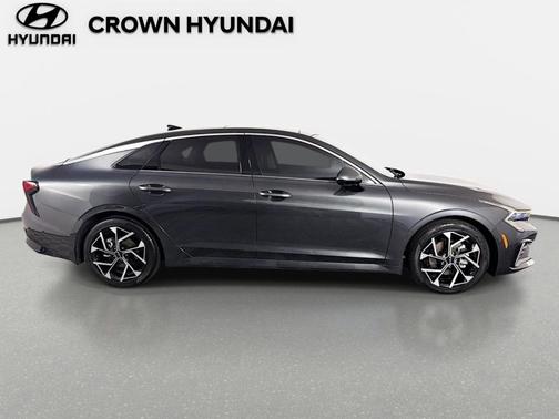 Gray 2025 Kia K5 EX