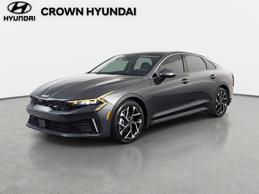 Gray 2025 Kia K5 EX