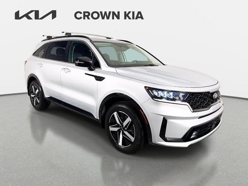 Silver 2021 Kia Sorento EX
