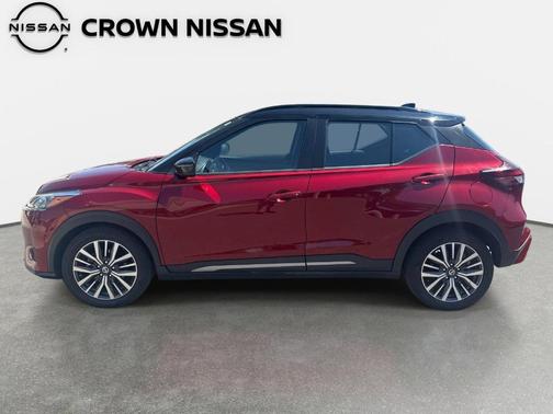 Red 2021 Nissan Kicks SR