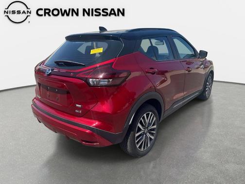 Red 2021 Nissan Kicks SR