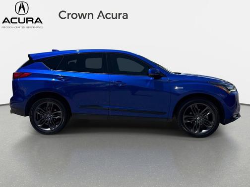 Blue 2022 Acura RDX A-Spec