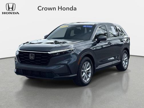 Gray 2024 Honda CR-V EX