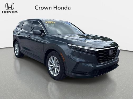 Gray 2024 Honda CR-V EX