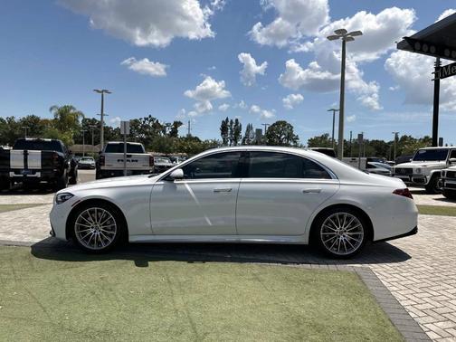 White 2026 Mercedes-Benz S-Class Base
