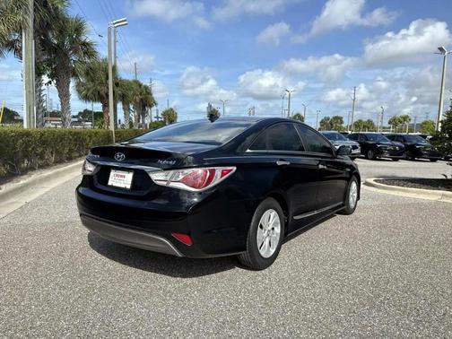 Eclipse Black 2015 Hyundai SONATA Hybrid Base