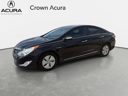 Eclipse Black 2015 Hyundai SONATA Hybrid Base