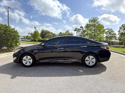 Eclipse Black 2015 Hyundai SONATA Hybrid Base