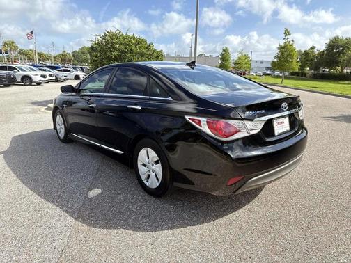 Eclipse Black 2015 Hyundai SONATA Hybrid Base