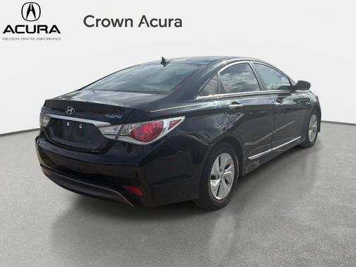 Eclipse Black 2015 Hyundai SONATA Hybrid Base