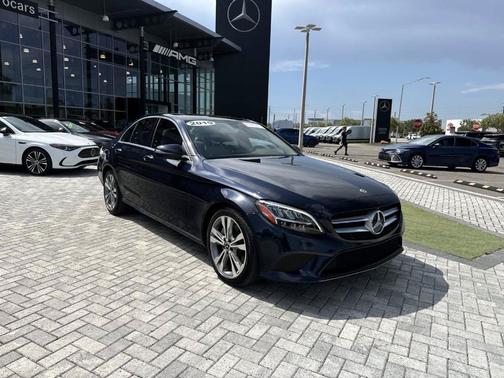 Blue 2019 Mercedes-Benz C-Class C 300