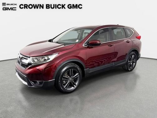 Orange 2017 Honda CR-V EX