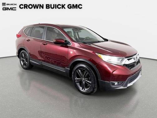 Orange 2017 Honda CR-V EX